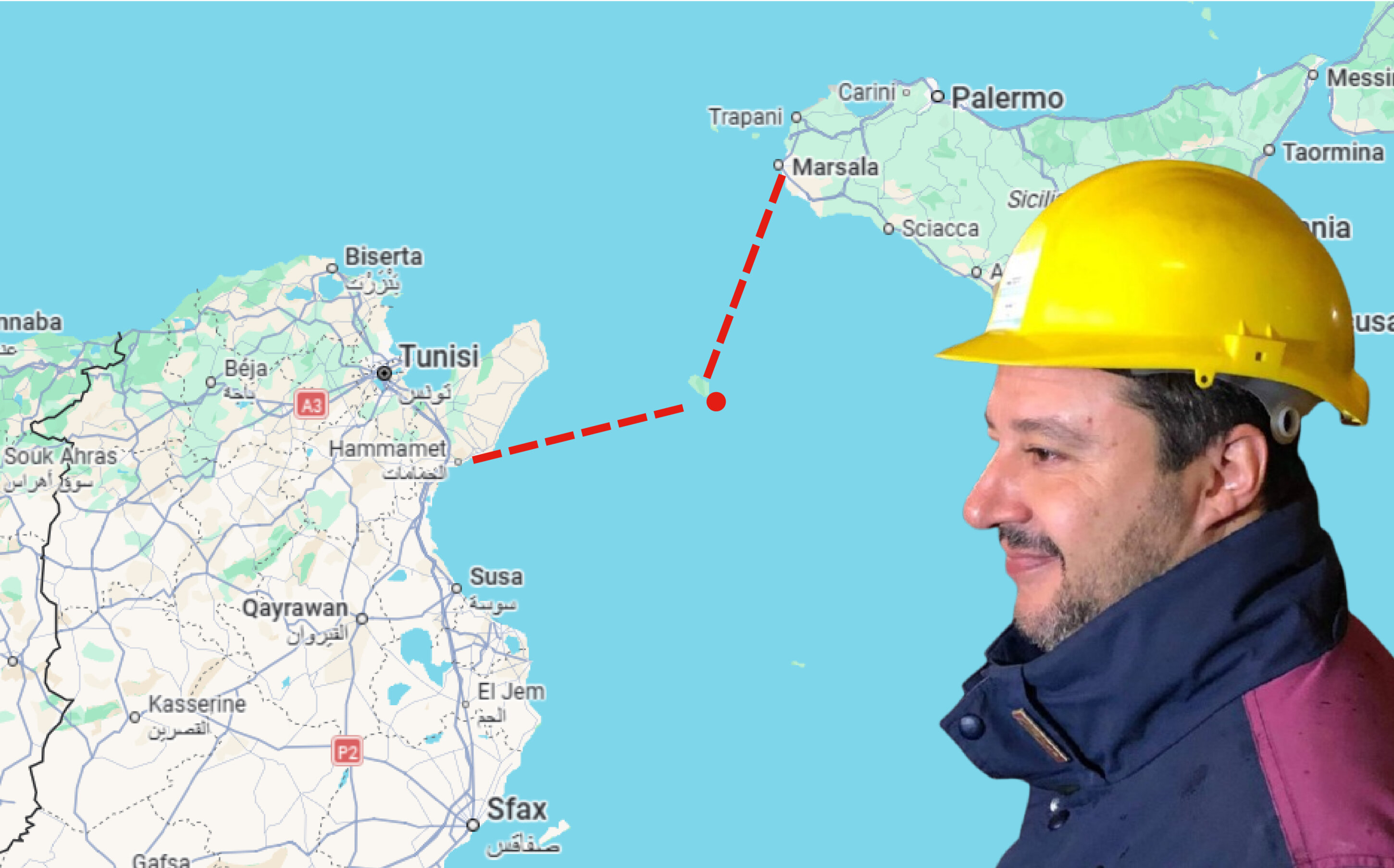 Su SudPalermo Salvini sogna aeroporti e ponti ma sull'autostrada di Agrigento lavori dal 2013